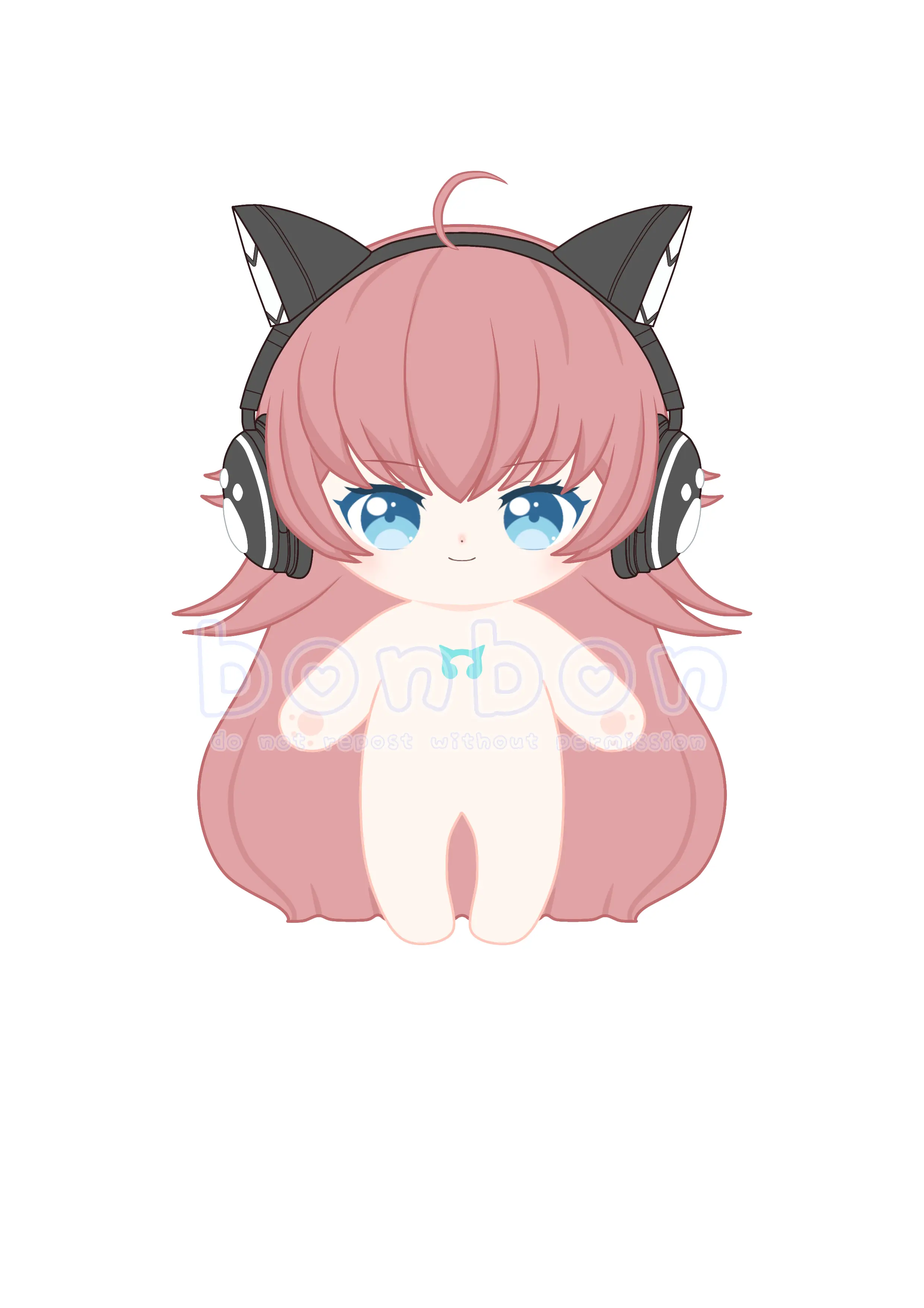 【Poll-Failed】PLUSH WONDERLAND Cat-Ear DJ Plushie Cotton Doll 20CM FANMADE - Image 3