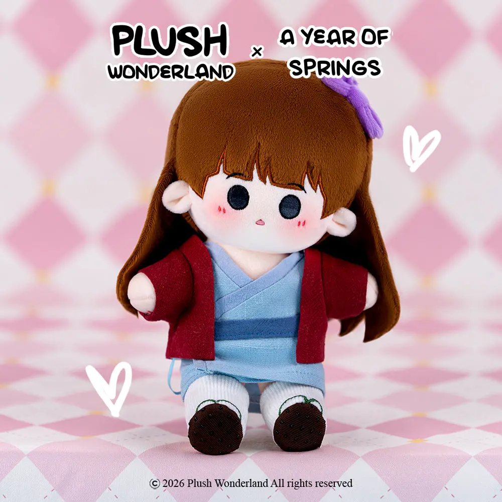 【PRESALE】【Authorized】PLUSH WONDERLAND A Year Of Springs Haru 20CM Plushie Cotton Doll - Image 4