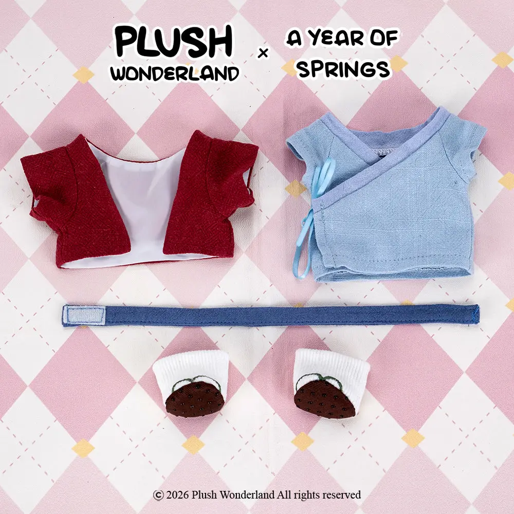 【PRESALE】【Authorized】PLUSH WONDERLAND A Year Of Springs Haru 20CM Plushie Cotton Doll - Image 7