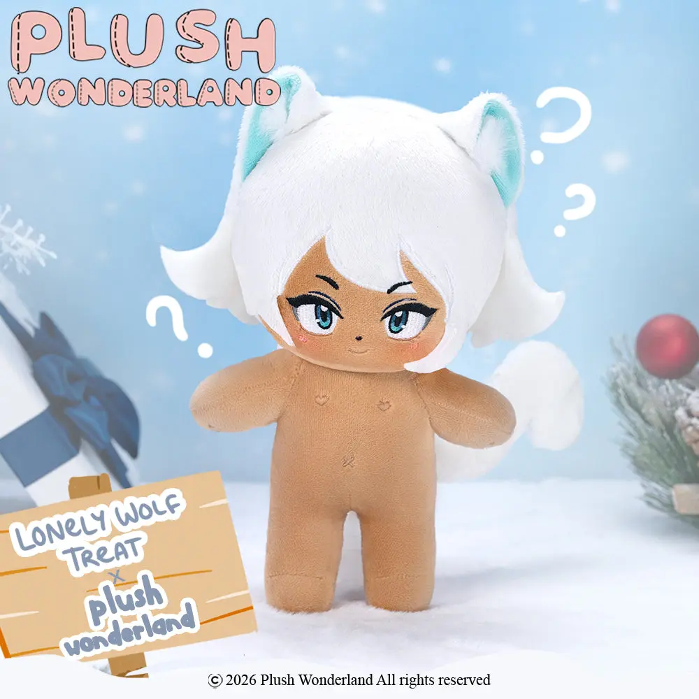 【PRESALE】【Authorized】PLUSH WONDERLAND Lonely Wolf Treat Moxie 20CM Plushie Cotton Doll - Image 4