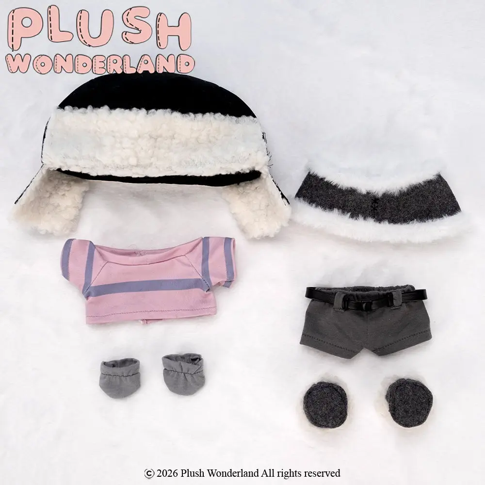 【PRESALE】【Authorized】PLUSH WONDERLAND Lonely Wolf Treat Trick 20CM Plushie Cotton Doll - Image 3