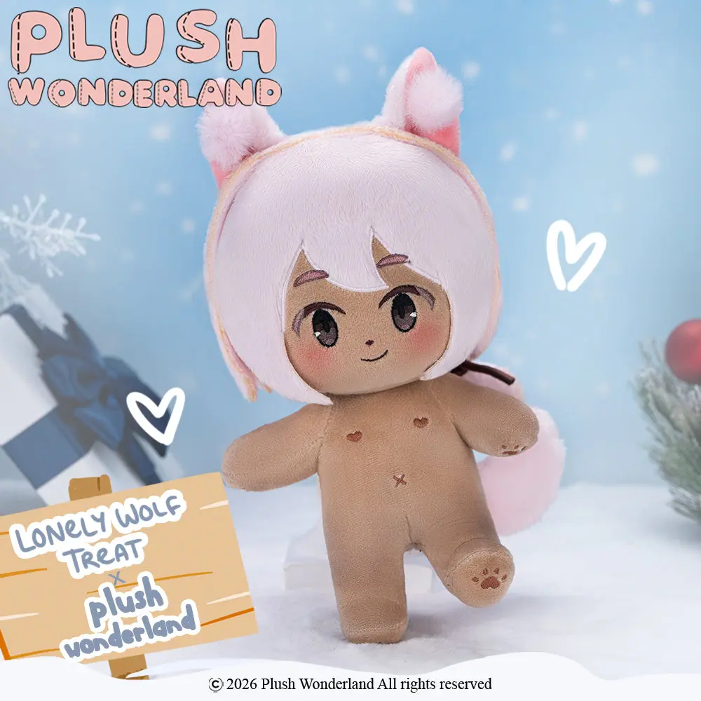 【PRESALE】【Authorized】PLUSH WONDERLAND Lonely Wolf Treat Trick 20CM Plushie Cotton Doll - Image 6