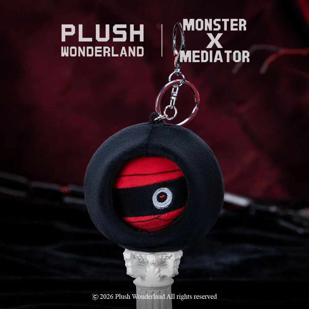 【In Stock】【Authorized】PLUSH WONDERLAND Monster X Mediator NauseAxe404 Plushie Pendant Decompression Ball Anti Stess - Image 4