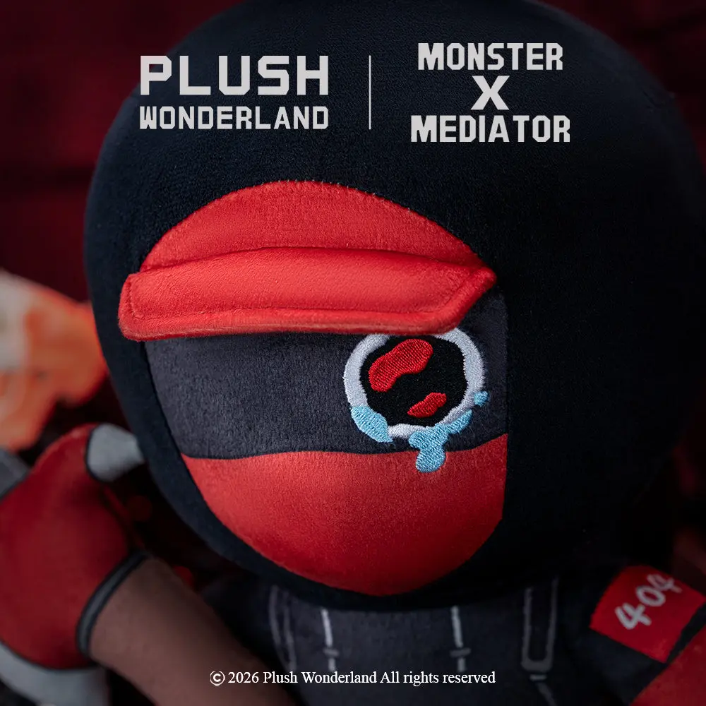 【PRESALE】【Authorized】PLUSH WONDERLAND Monster X Mediator NauseAxe404 Plushie Cotton Doll - Image 3