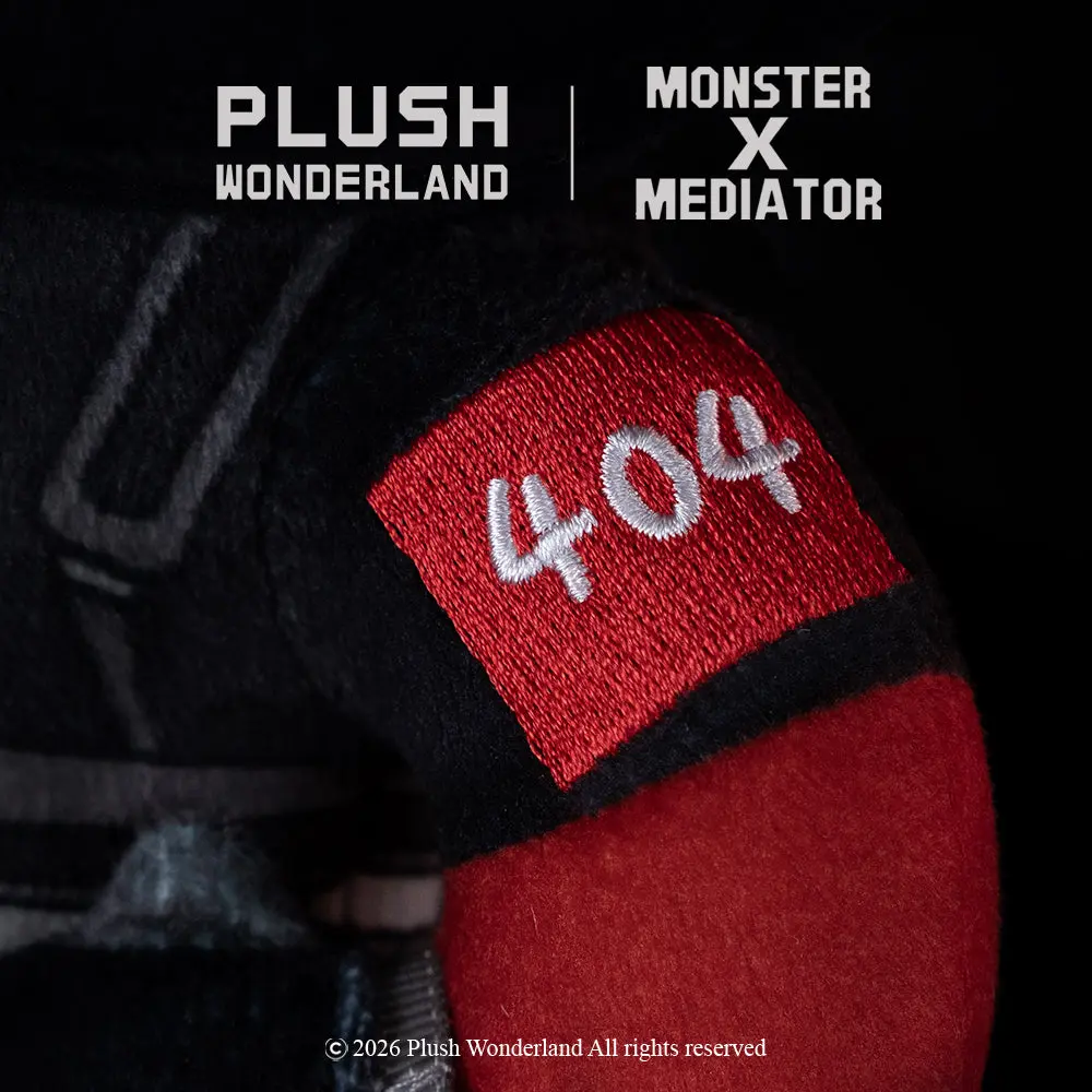 【PRESALE】【Authorized】PLUSH WONDERLAND Monster X Mediator NauseAxe404 Plushie Cotton Doll - Image 5