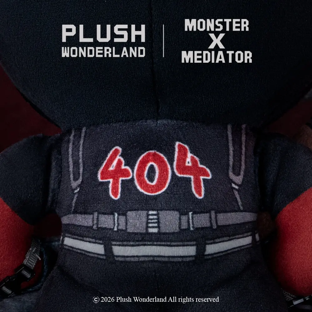 【PRESALE】【Authorized】PLUSH WONDERLAND Monster X Mediator NauseAxe404 Plushie Cotton Doll - Image 6