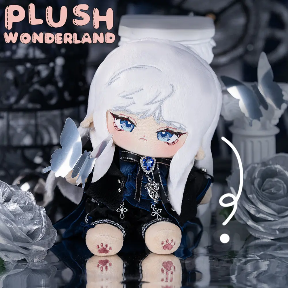 【Sold Out】PLUSH WONDERLAND 20CM White Hair Plushies Cotton Doll FANMADE - Image 3