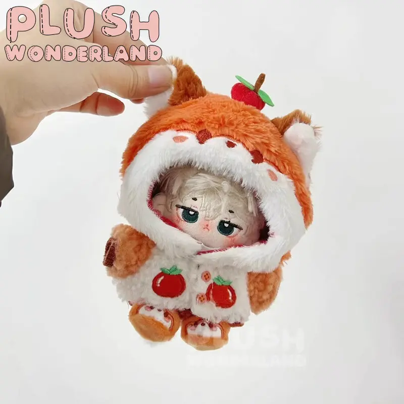 【In Stock】PLUSH WONDERLAND Apple  Fox And Orange Dog Plushies Cotton Doll Clothes 10CM/20CM - Image 3