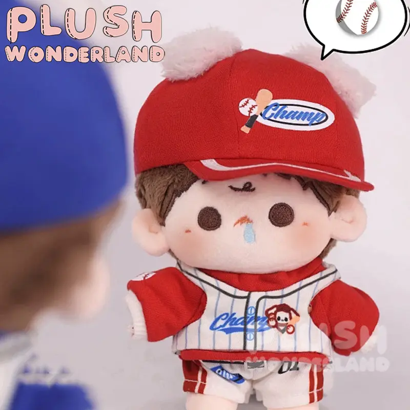 【In Stock】PLUSH WONDERLAND Baseball Uniform  10CM Doll Clothes - Image 3