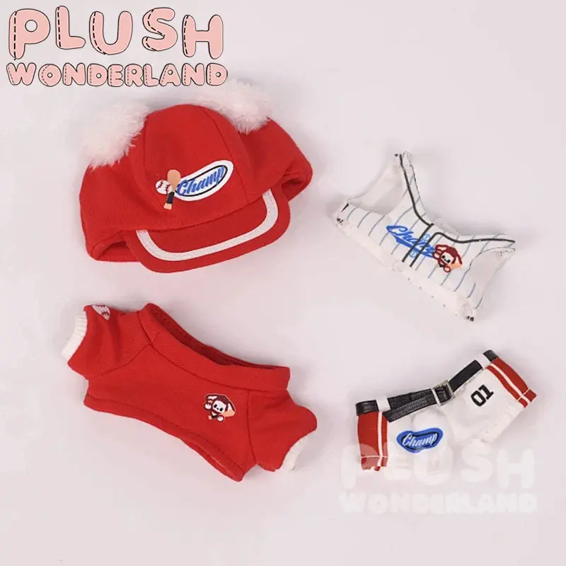 【In Stock】PLUSH WONDERLAND Baseball Uniform  10CM Doll Clothes - Image 5