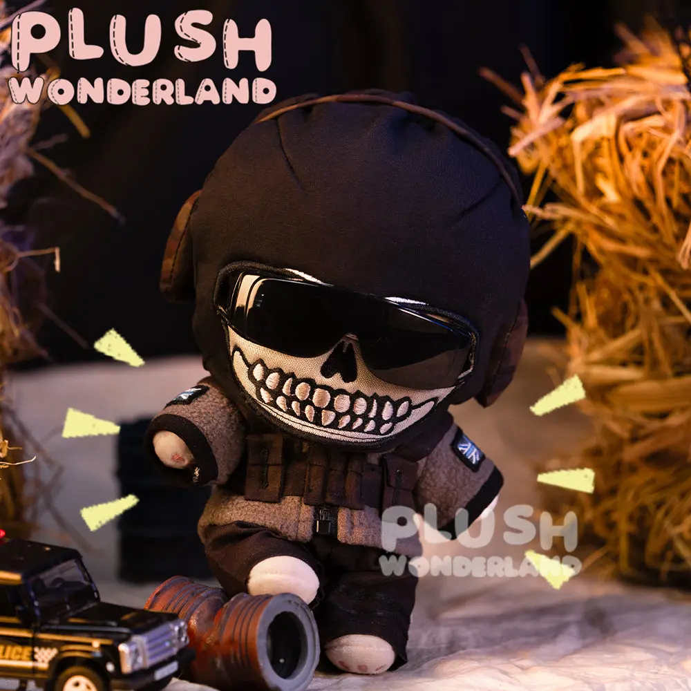 【In Stock】PLUSH WONDERLAND British Special Forces Operator/ Captain Plushies 20CM Cotton Doll Clothes FANMADE COD - Image 7