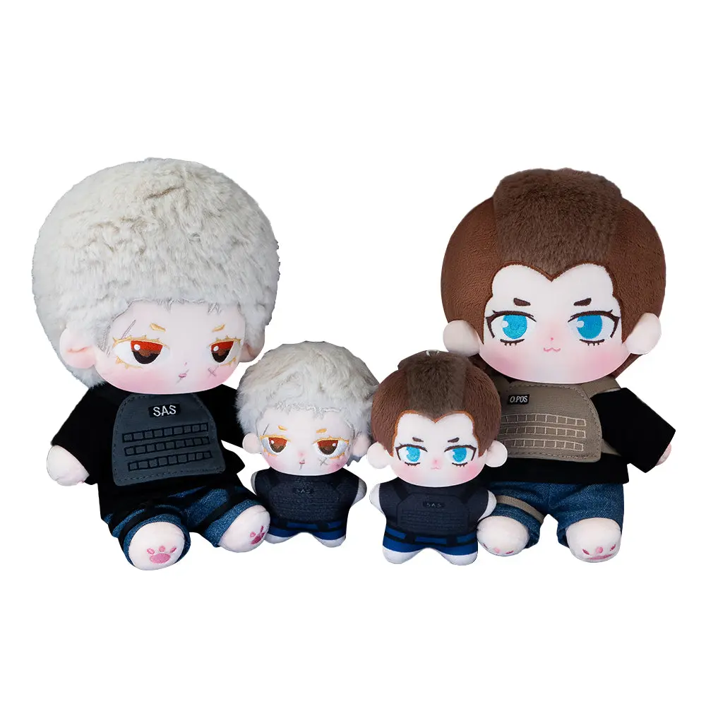 【INSTOCK】【10CM Doll】PLUSH WONDERLAND British Special Forces Operator/ Captain Plushies Printed Body 10CM Cotton Doll Pendant Keychain FANMADE COD - Image 16