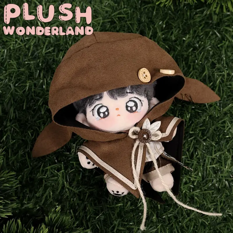 【PRESALE】PLUSH WONDERLAND Brown Forest Cottage Cloak 10CM Doll Clothes - Image 2