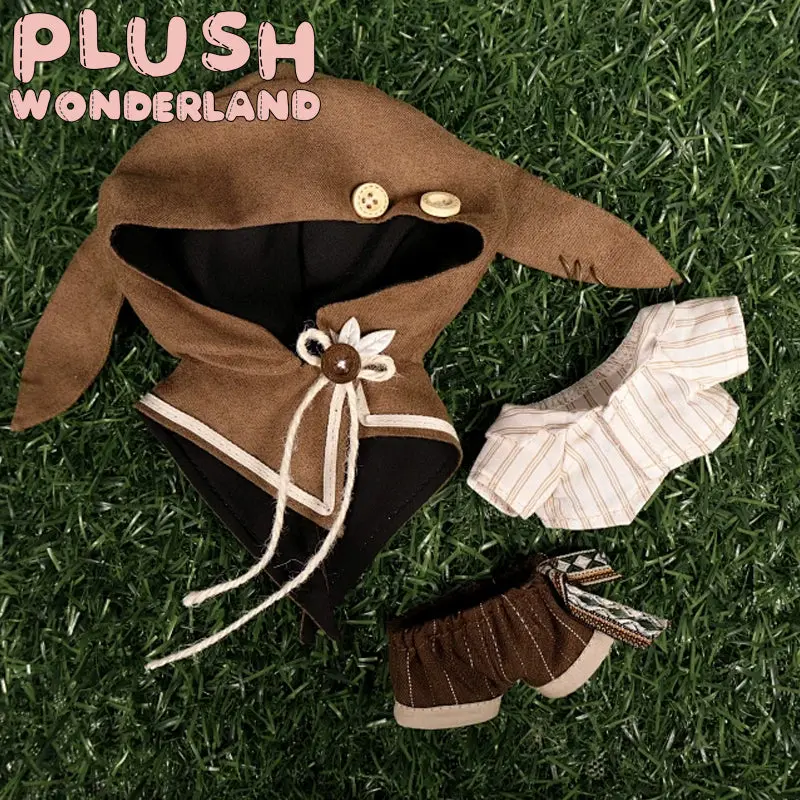 【PRESALE】PLUSH WONDERLAND Brown Forest Cottage Cloak 10CM Doll Clothes - Image 6