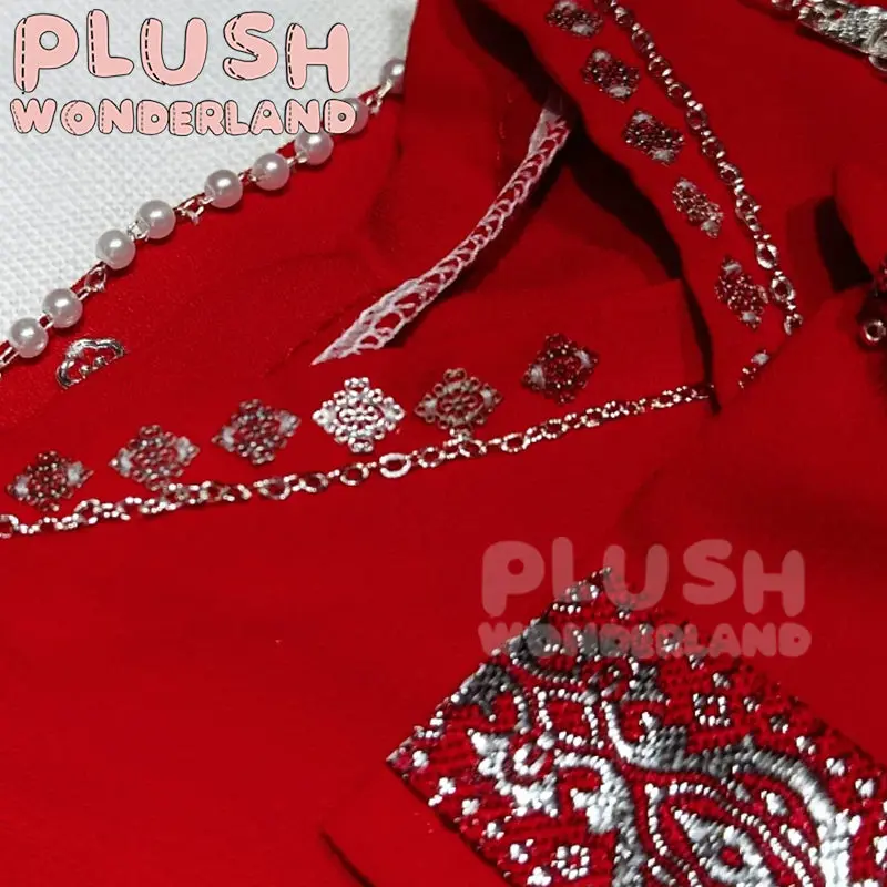 【PRESALE】PLUSH WONDERLAND Festive Traditional Wedding Attire Set 20CM Doll Clothes - Image 3