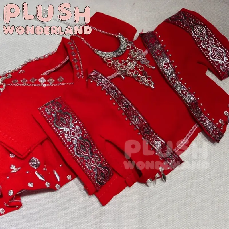 【PRESALE】PLUSH WONDERLAND Festive Traditional Wedding Attire Set 20CM Doll Clothes - Image 5