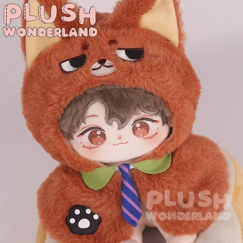 【PRESALE】PLUSH WONDERLAND Fox Rabbit Cape 20CM Doll Clothes - Image 2