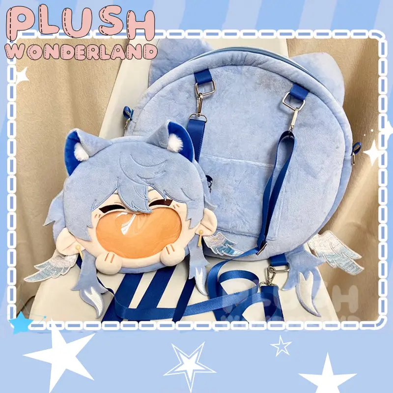 【IN STOCK】PLUSH WONDERLAND Game Doll Big Mouth Crossbody Blue Itabag FANMADE