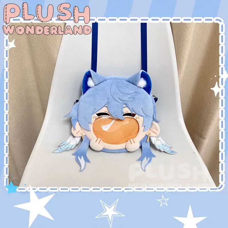 【IN STOCK】PLUSH WONDERLAND Game Doll Big Mouth Crossbody Blue Itabag FANMADE - Image 2