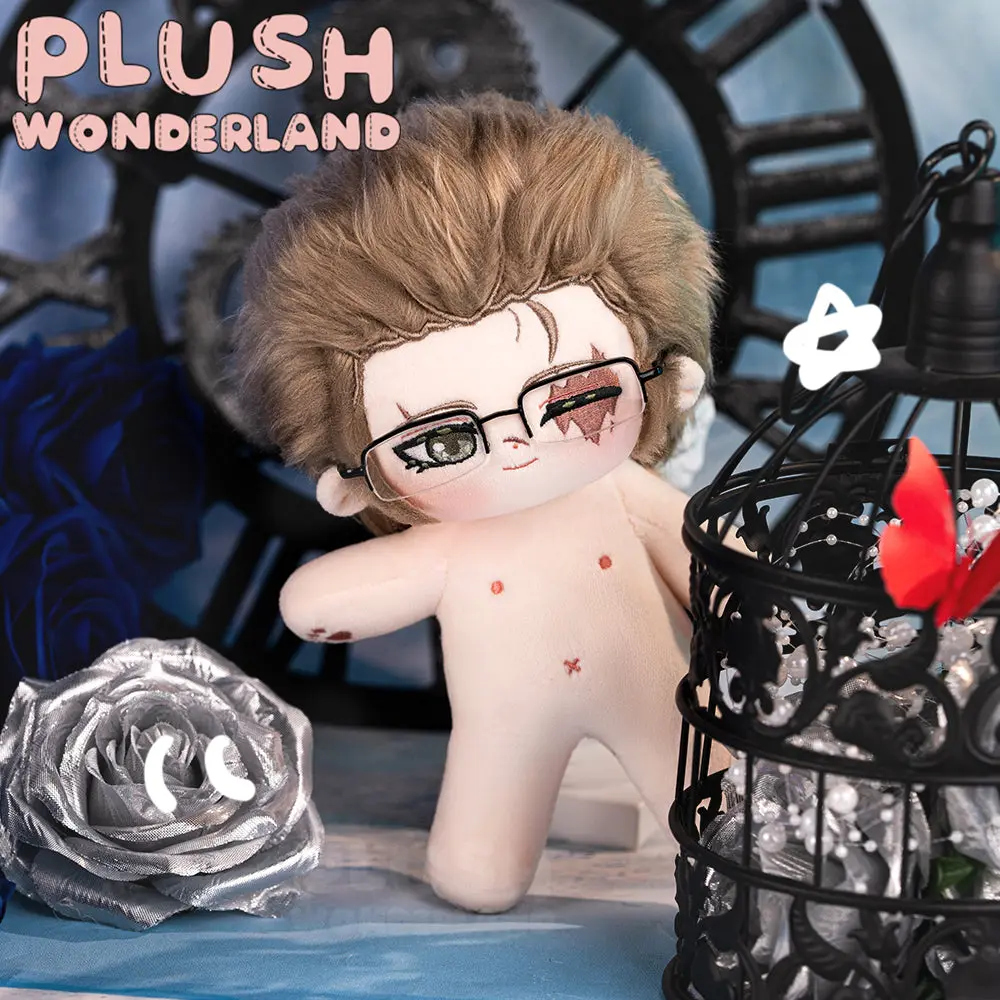 【Last Batch】【Few IN STOCK】PLUSH WONDERLAND Game glasses man Plushie 20CM Cotton Doll FANMADE - Image 12