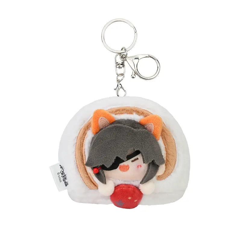 【In Stock】PLUSH WONDERLAND Heaven Official's's Blessing Hua Cheng/Xie Lian Plush Cotton 8CM Doll Chinese Food Series XieLian TGCF Stretchable Plush Pendant - Image 13