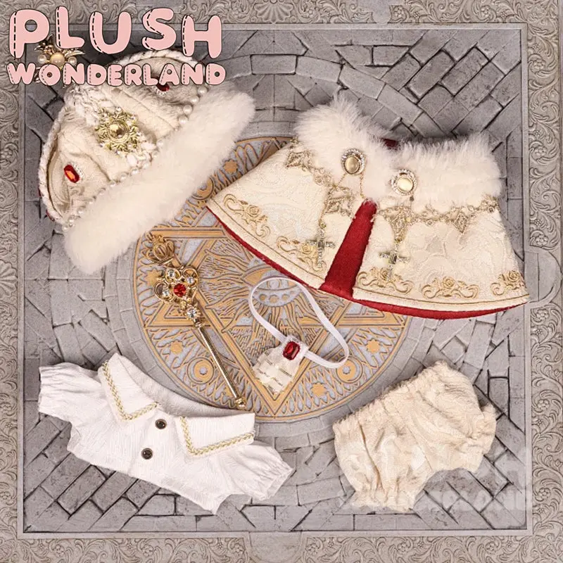 【In Stock】PLUSH WONDERLAND King's Coronation Set 10CM Doll Clothes - Image 5