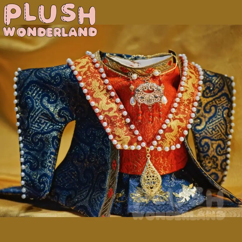 【PRESALE】PLUSH WONDERLAND Ming Dynasty Phoenix Crown and Embroidered Robe Set 20CM Doll Clothes - Image 2