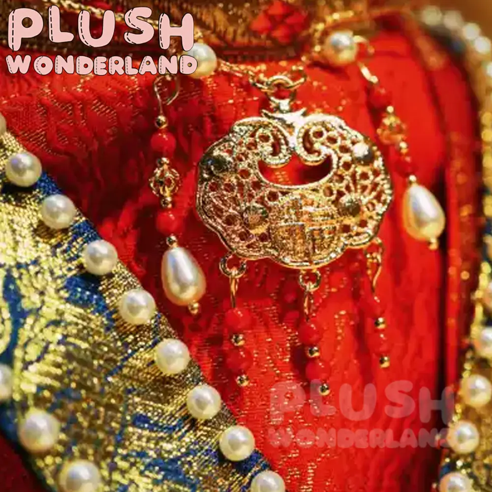 【PRESALE】PLUSH WONDERLAND Ming Dynasty Phoenix Crown and Embroidered Robe Set 20CM Doll Clothes - Image 5