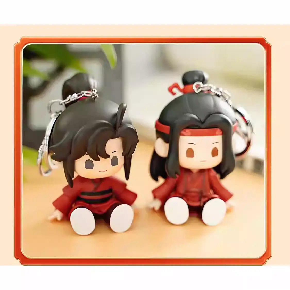 【PRESALE】PLUSH WONDERLAND Mo Dao Zu Shi Bean eyes6CM pvc pendant - Image 3