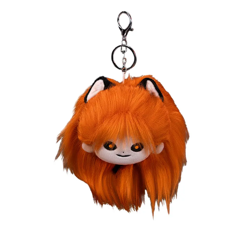 【In Stock】【10CM Doll】PLUSH WONDERLAND Orange head guy Plushie 10CM Doll Pendant Keychain FANMADE - Image 6