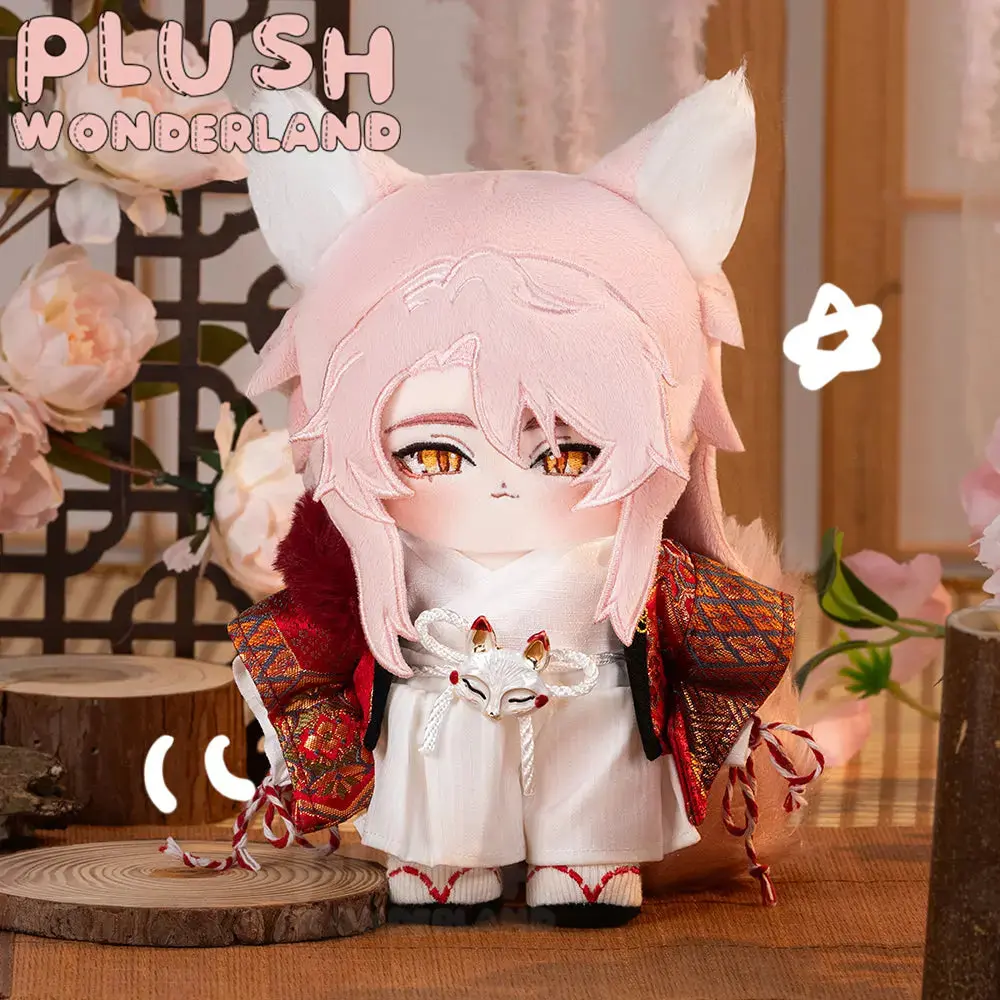 【Sold Out】PLUSH WONDERLAND pink fox Plushie 20CM Doll FANMADE Spicy Strategist - Image 3