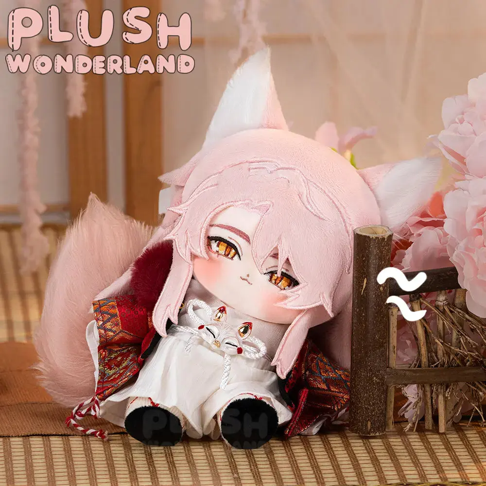 【Sold Out】PLUSH WONDERLAND pink fox Plushie 20CM Doll FANMADE Spicy Strategist - Image 4