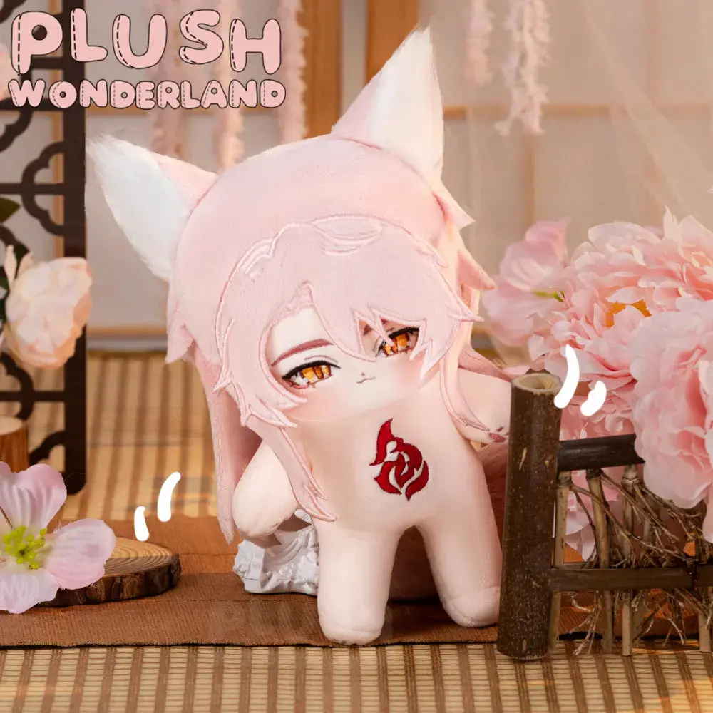 【Sold Out】PLUSH WONDERLAND pink fox Plushie 20CM Doll FANMADE Spicy Strategist - Image 5