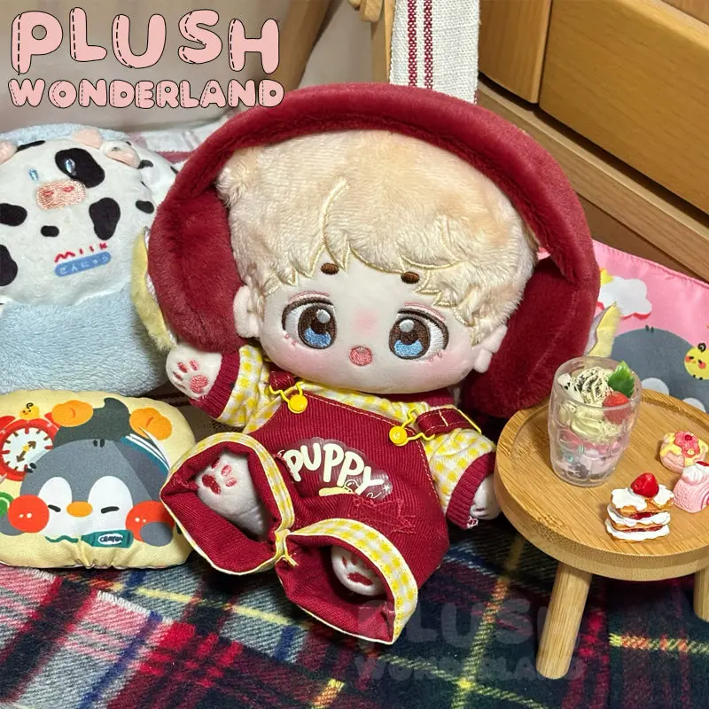 【In Stock】PLUSH WONDERLAND Pudding Apple Dog Plushies Cotton Doll Clothes 20CM - Image 4