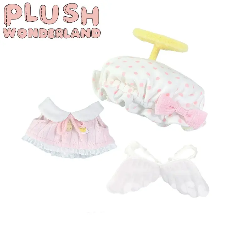【In Stock】PLUSH WONDERLAND Sleeping Angel And Dreaming Devil Plushies Cotton Doll Clothes 10CM - Image 6