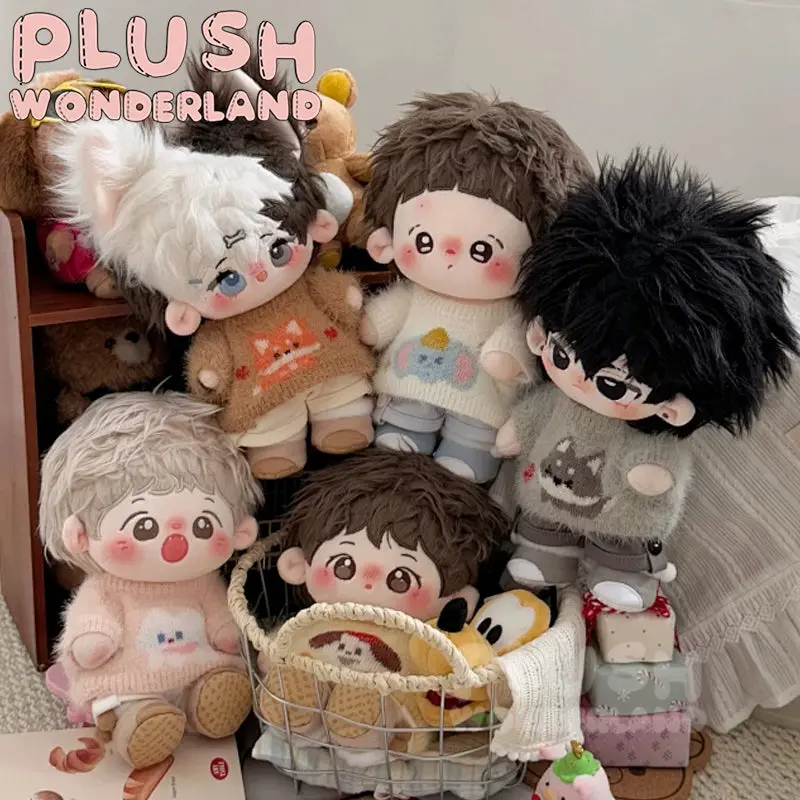 【PRESALE】PLUSH WONDERLAND Soft Animal sweater Set 20CM Doll Clothes - Image 2