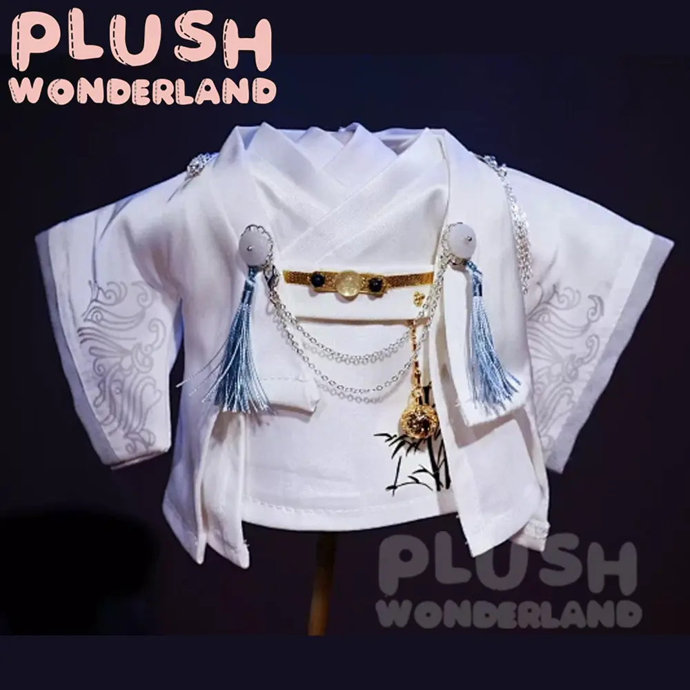 【PRESALE】PLUSH WONDERLAND Traditional Ancient Style White Clothing Set 20CM Doll Clothes - Image 2