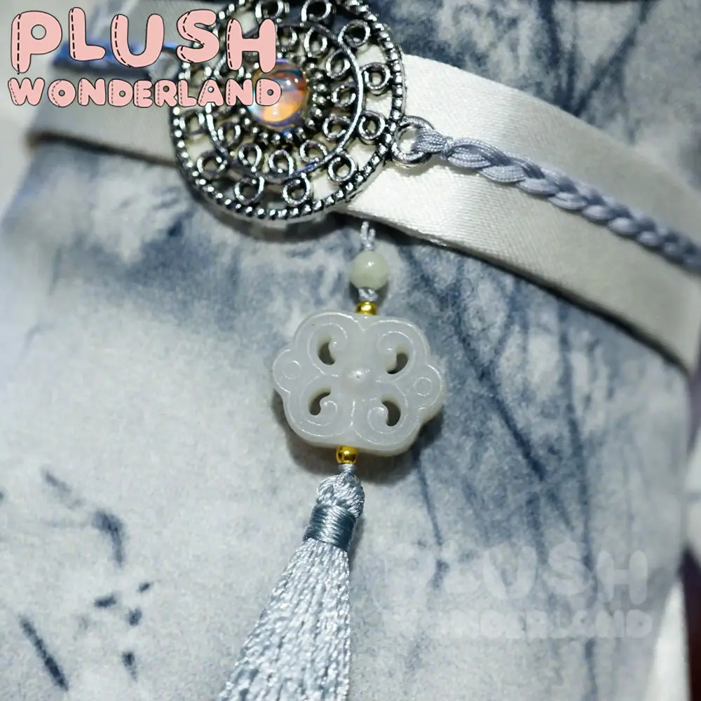 【PRESALE】PLUSH WONDERLAND Traditional Chinese Light gray ancient style scholar outfit Set 20CM Doll Clothes - Image 4