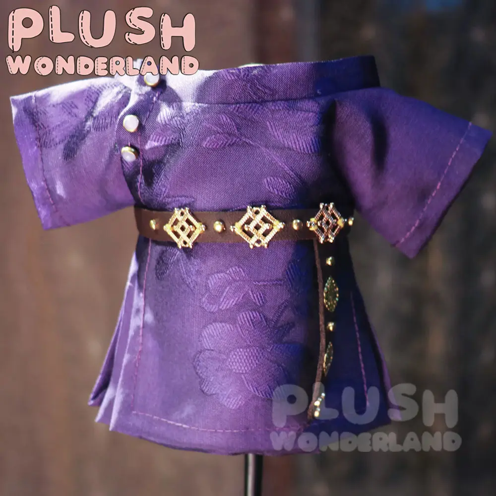 【PRESALE】PLUSH WONDERLAND Traditional Tang Style Round Neck Robe Set 20CM Doll Clothes - Image 6